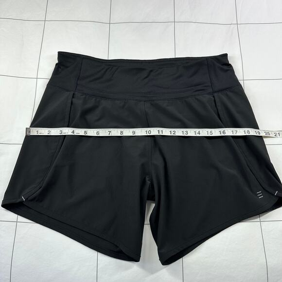 Free Fly Shorts Womens Medium Black Athletic Bamboo Blend Workout Sport Gym Hike - Picture 9 of 13